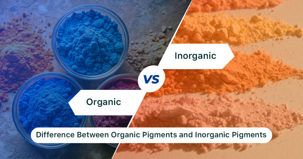 Difference Between Organic Pigments and Inorganic Pigments