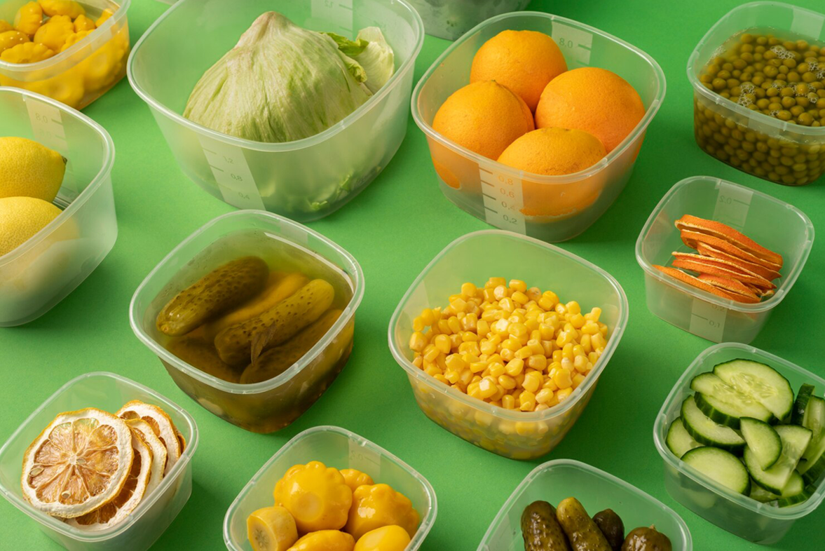 Food grade plastic colors for packaging and containers