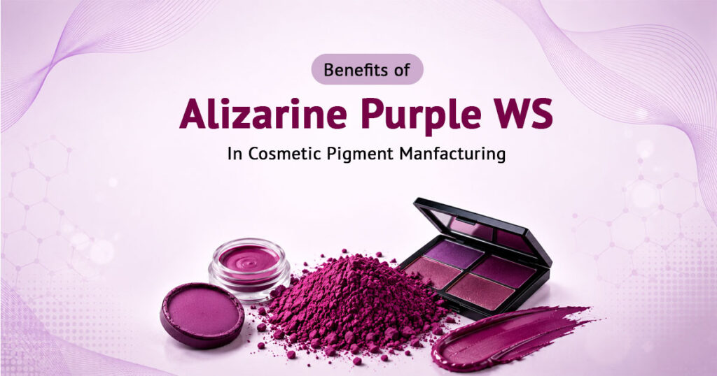 Alizarine Purple WS for Cosmetic Pigment Manufacturing