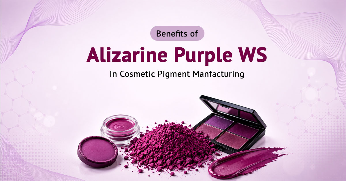 Alizarine Purple WS for Cosmetic Pigment Manufacturing