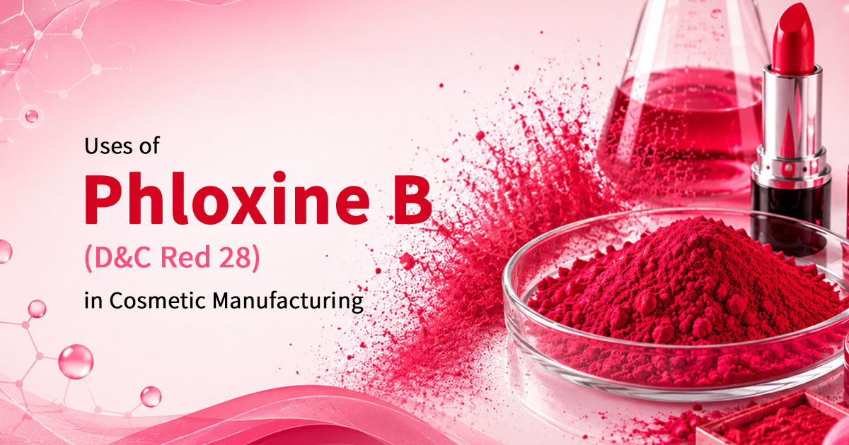 Phloxine B D&C Red 28 cosmetic dye powder