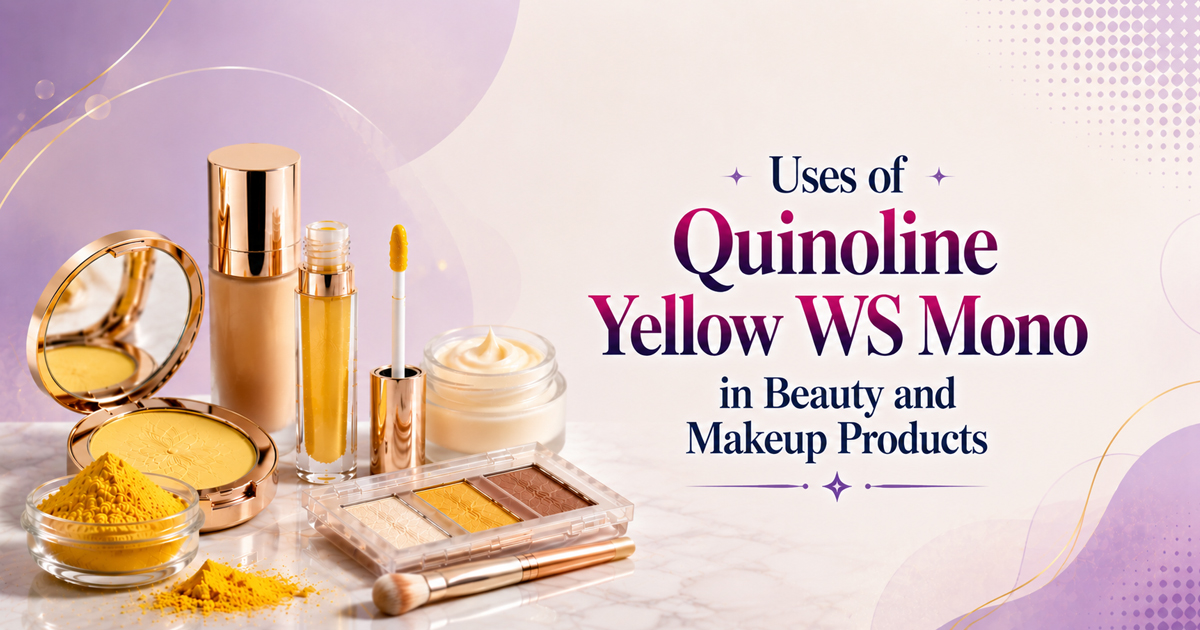 Uses of Quinoline Yellow WS Mono in Beauty and Makeup Products