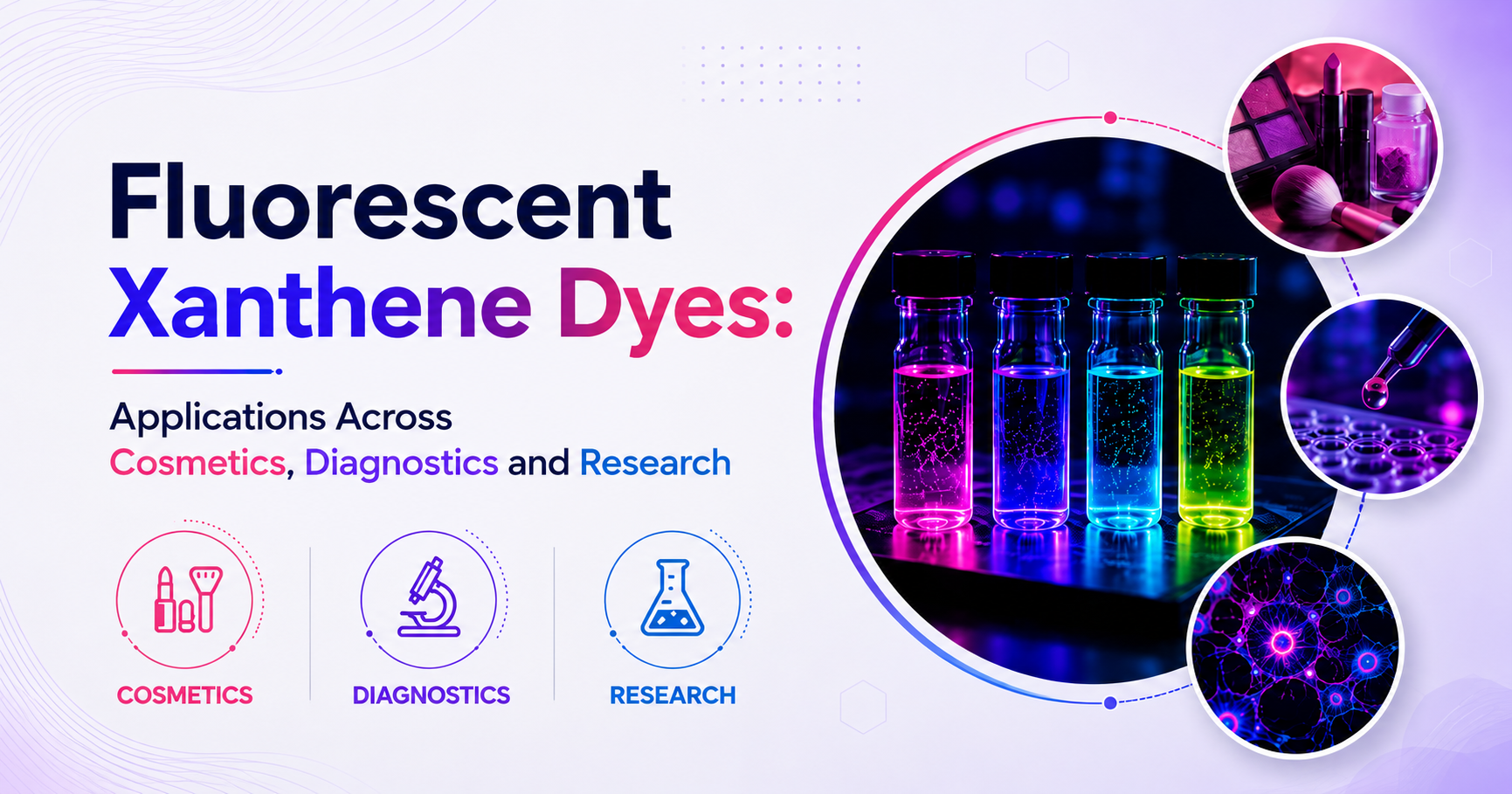 Fluorescent Xanthene Dyes: Applications Across Cosmetics, Diagnostics and Research