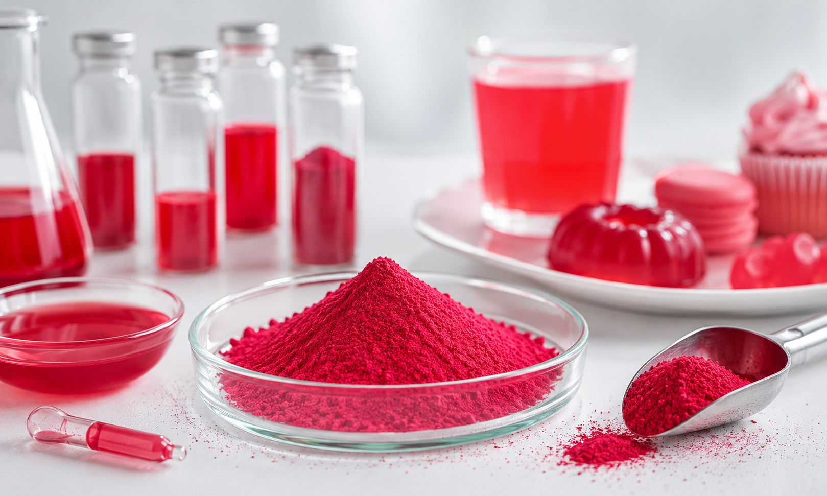 Food color manufacturers quality control laboratory