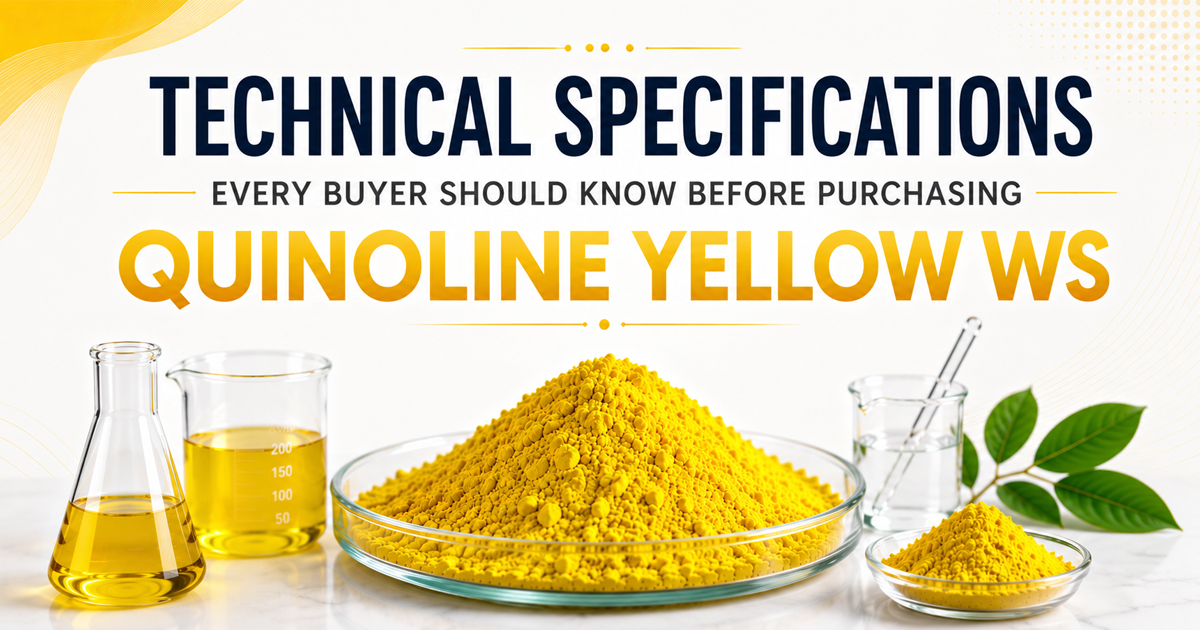 Quinoline Yellow WS technical specifications guide, Quinoline Yellow WS water soluble yellow dye, Dyes manufacturers in India producing Quinoline Yellow WS