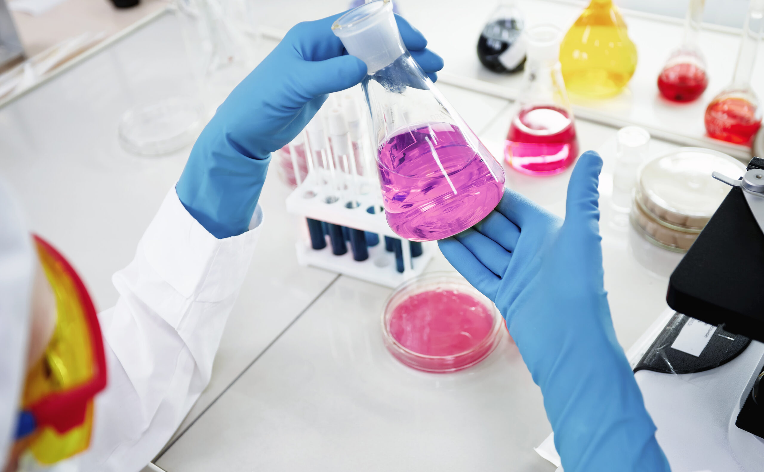 Certificate of Analysis for synthetic dye batch